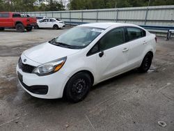 Salvage cars for sale from Copart Ellwood City, PA: 2012 KIA Rio LX