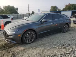 Salvage cars for sale at Mebane, NC auction: 2022 Hyundai Sonata Limited