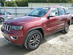 Salvage cars for sale at Hampton, VA auction: 2019 Jeep Grand Cherokee Limited