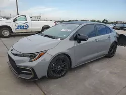 Salvage cars for sale at Grand Prairie, TX auction: 2021 Toyota Corolla SE