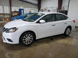 Salvage cars for sale at West Mifflin, PA auction: 2019 Nissan Sentra S