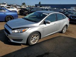 Salvage cars for sale at Woodhaven, MI auction: 2017 Ford Focus SE