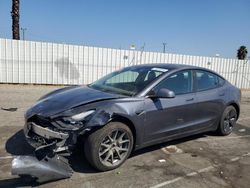 Salvage cars for sale at Van Nuys, CA auction: 2023 Tesla Model 3