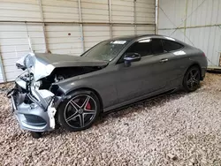 Vehiculos salvage en venta de Copart China Grove, NC: 2017 Mercedes-Benz C300