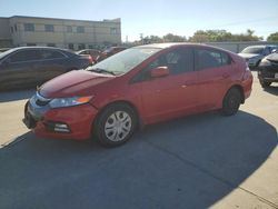 Honda Insight lx salvage cars for sale: 2014 Honda Insight LX