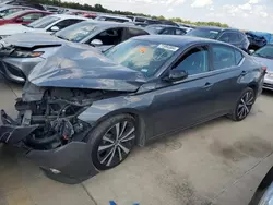 Salvage cars for sale at Wilmer, TX auction: 2021 Nissan Altima SR