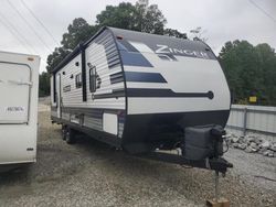 Salvage trucks for sale at Loganville, GA auction: 2021 Zinger 280RB