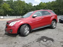 Chevrolet salvage cars for sale: 2014 Chevrolet Equinox LT