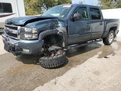 Chevrolet salvage cars for sale: 2007 Chevrolet Silverado K1500 Crew Cab