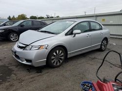 Honda salvage cars for sale: 2009 Honda Civic EXL