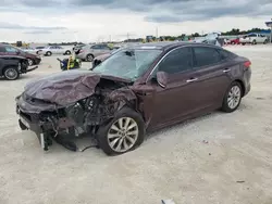 Salvage cars for sale at Arcadia, FL auction: 2018 KIA Optima EX