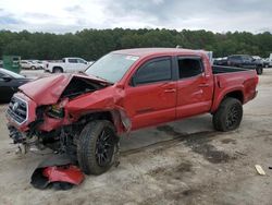 Salvage cars for sale from Copart Florence, MS: 2017 Toyota Tacoma Double Cab