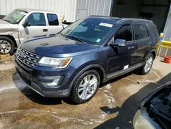 Flood-damaged cars for sale at auction: 2017 Ford Explorer Limited