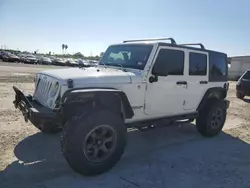 Jeep salvage cars for sale: 2013 Jeep Wrangler Unlimited Sport