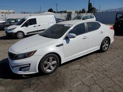 Buy Salvage Cars For Sale now at auction: 2015 KIA Optima LX