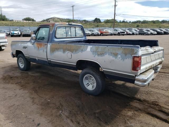 1990 Dodge W-SERIES W150