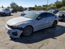 Salvage cars for sale from Copart San Martin, CA: 2021 KIA K5 GT Line