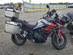 Salvage motorcycles for sale at Wichita, KS auction: 2023 Triumph Tiger 850 Sport