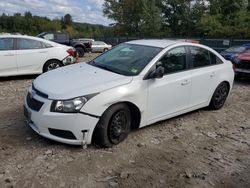 Salvage cars for sale at Candia, NH auction: 2014 Chevrolet Cruze LS