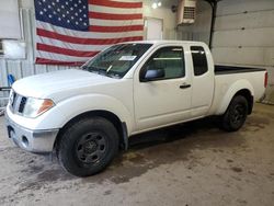 Salvage cars for sale from Copart Lyman, ME: 2007 Nissan Frontier King Cab LE