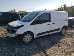 Salvage trucks for sale at West Warren, MA auction: 2020 Ford Transit Connect XL