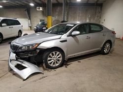 Salvage cars for sale at Chalfont, PA auction: 2015 KIA Optima LX