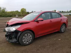 Salvage cars for sale at Columbia Station, OH auction: 2020 KIA Rio LX