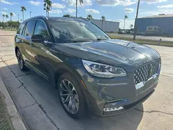 Salvage cars for sale at Grand Prairie, TX auction: 2023 Lincoln Aviator Grand Touring