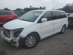 Salvage cars for sale at Riverview, FL auction: 2009 Honda Odyssey EXL