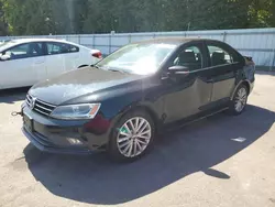 Volkswagen salvage cars for sale: 2015 Volkswagen Jetta SE