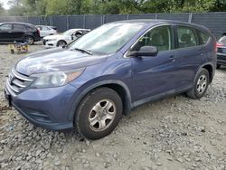 Salvage cars for sale at Waldorf, MD auction: 2013 Honda CR-V LX