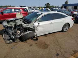 Salvage cars for sale at Woodhaven, MI auction: 2022 Toyota Avalon Limited