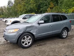 Salvage cars for sale at Candia, NH auction: 2007 Hyundai Santa FE SE