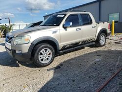 Salvage cars for sale at Arcadia, FL auction: 2007 Ford Explorer Sport Trac XLT