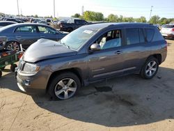 Salvage cars for sale at Woodhaven, MI auction: 2016 Jeep Compass Latitude