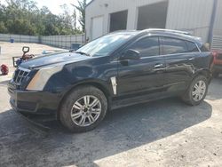 Salvage cars for sale at Savannah, GA auction: 2010 Cadillac SRX Luxury Collection