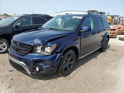 Salvage cars for sale at Cahokia Heights, IL auction: 2019 Dodge Journey Crossroad