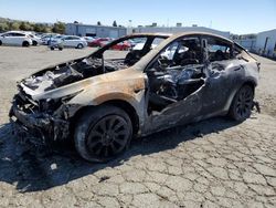 Salvage cars for sale at Vallejo, CA auction: 2021 Tesla Model Y