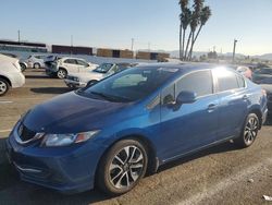 Salvage cars for sale at Van Nuys, CA auction: 2013 Honda Civic EX