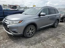 Salvage cars for sale at Cahokia Heights, IL auction: 2016 Mitsubishi Outlander SE