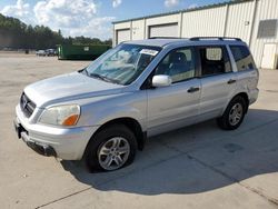 Salvage cars for sale at Gaston, SC auction: 2003 Honda Pilot EXL