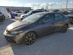 Salvage cars for sale from Copart Haslet, TX: 2013 Honda Civic SI