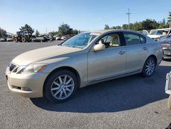 Salvage cars for sale at San Martin, CA auction: 2006 Lexus GS 300