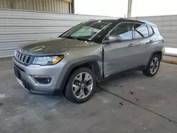 Jeep salvage cars for sale: 2020 Jeep Compass Limited