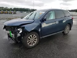 Salvage cars for sale at Dunn, NC auction: 2013 Nissan Pathfinder S