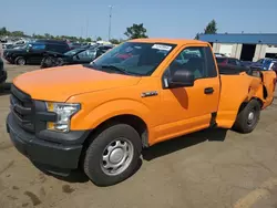 Salvage trucks for sale at Woodhaven, MI auction: 2015 Ford F150