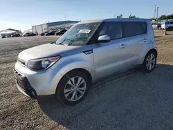 Salvage cars for sale at San Diego, CA auction: 2016 KIA Soul +