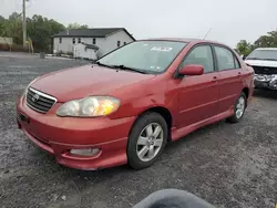 Toyota salvage cars for sale: 2008 Toyota Corolla CE