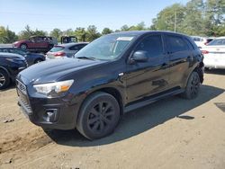 Mitsubishi Outlander salvage cars for sale: 2014 Mitsubishi Outlander Sport ES