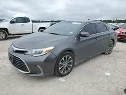 Salvage cars for sale at Houston, TX auction: 2016 Toyota Avalon XLE